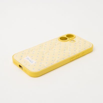 星型エンボスPUレザーiPhoneケース SCCH （YLW）｜詳細画像
