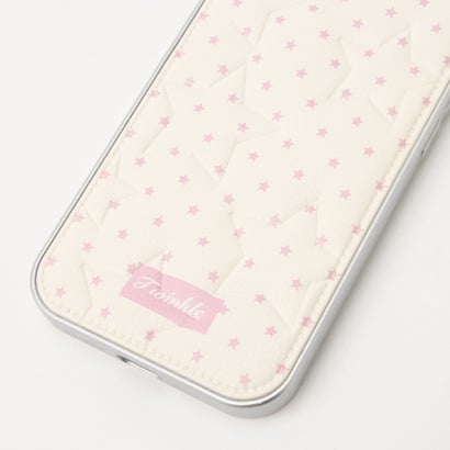 星型エンボスPUレザーiPhoneケース SCCH （WHT）｜詳細画像