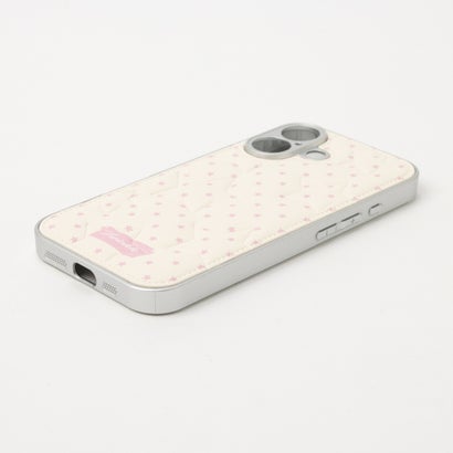 星型エンボスPUレザーiPhoneケース SCCH （WHT）｜詳細画像