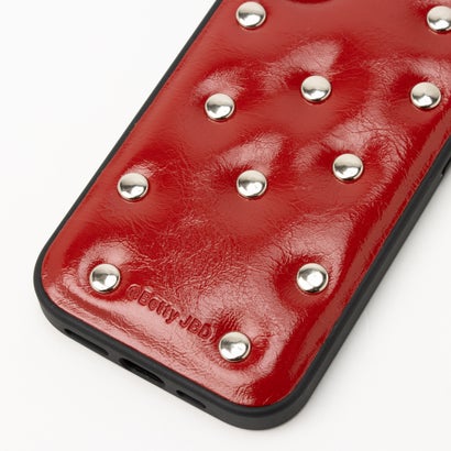 ショルダー＋ハンドストラップ付き スタッドiPhoneケース SCCH （RED）｜詳細画像