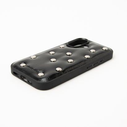 ショルダー＋ハンドストラップ付き スタッドiPhoneケース SCCH （BLK）｜詳細画像