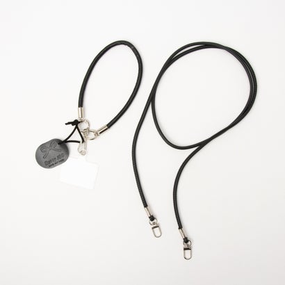 ショルダー＋ハンドストラップ付き スタッドiPhoneケース SCCH （BLK）｜詳細画像