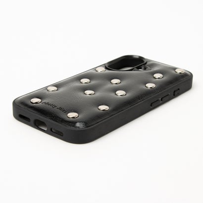 ショルダー＋ハンドストラップ付き スタッドiPhoneケース SCCH （BLK）｜詳細画像