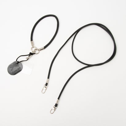 ショルダー＋ハンドストラップ付き スタッドiPhoneケース SCCH （BLK）｜詳細画像