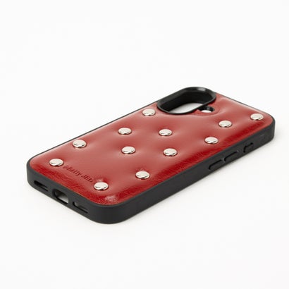ショルダー＋ハンドストラップ付き スタッドiPhoneケース SCCH （RED）｜詳細画像