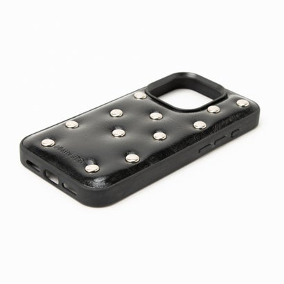 ショルダー＋ハンドストラップ付き スタッドiPhoneケース SCCH （BLK）｜詳細画像