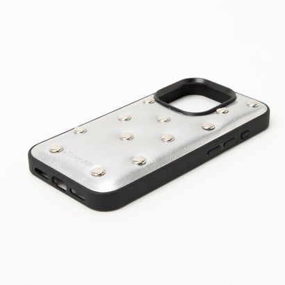 ショルダー＋ハンドストラップ付き スタッドiPhoneケース SCCH （SLV）｜詳細画像