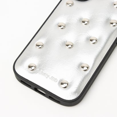 ショルダー＋ハンドストラップ付き スタッドiPhoneケース SCCH （SLV）｜詳細画像