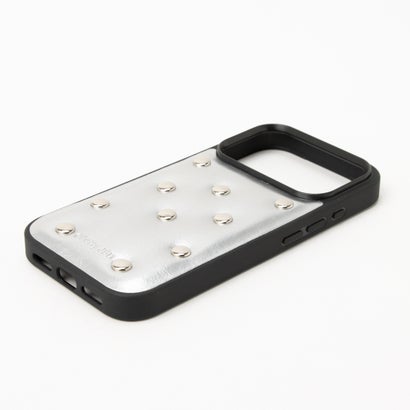 ショルダー＋ハンドストラップ付き スタッドiPhoneケース SCCH （SLV）｜詳細画像