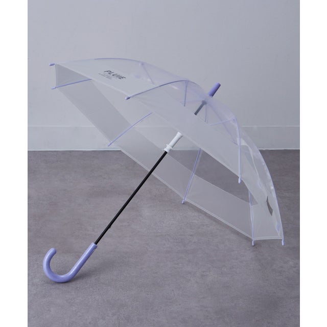 グラデーションバイカラー キッズ ビニール傘 50cm NT （パープル）