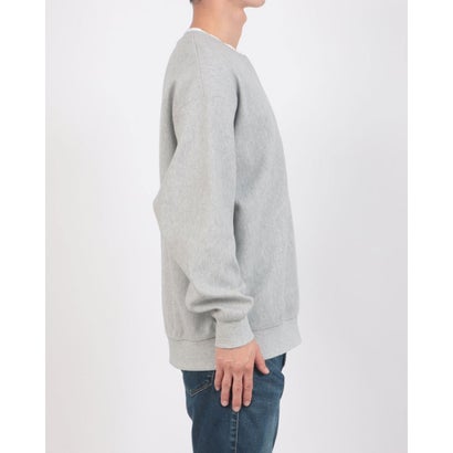 Fake Layered Waffle Sweatshirt / フェイクレイヤードワッフルスウェット SNF （グレー）｜詳細画像