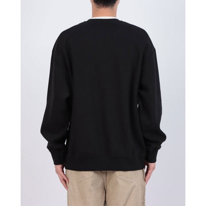 セットアップセブン SETUP7 Fake Layered Waffle Sweatshirt / フェイクレイヤードワッフルスウェット SNF （ブラック）｜詳細画像
