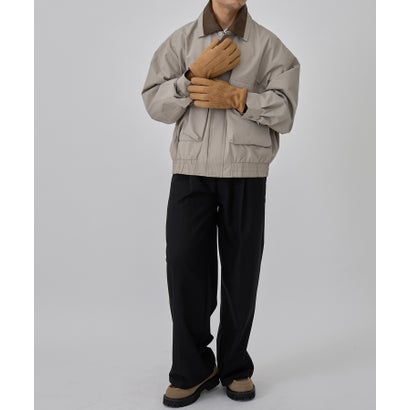 セットアップセブン SETUP7 フェイクスエード 甲ベロベルト 裏ボア 指先吊り裏地 手袋 WINGI （ベージュ）｜詳細画像