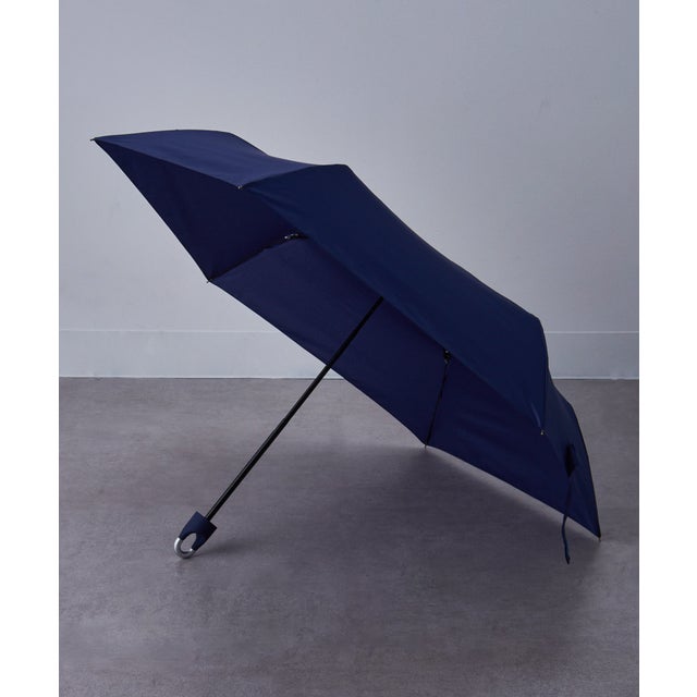 カラビナ付き折り畳み傘 55cm NT （ネイビー）