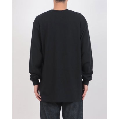 basic Crew ls tee キツネワッペンTシャツ ロンTEE （ブラック）｜詳細画像
