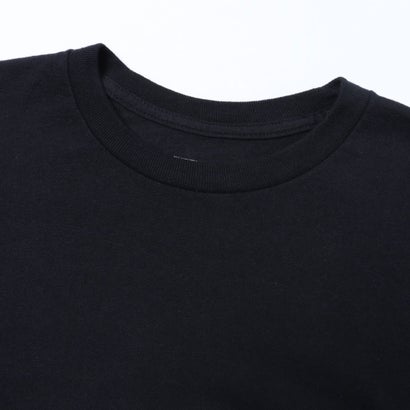 basic Crew ls tee キツネワッペンTシャツ ロンTEE （ブラック）｜詳細画像