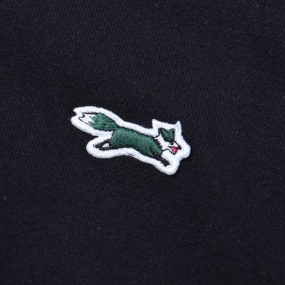 basic Crew ls tee キツネワッペンTシャツ ロンTEE （ブラック）｜詳細画像