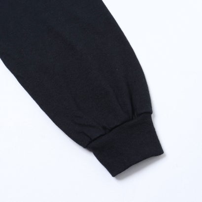 basic Crew ls tee キツネワッペンTシャツ ロンTEE （ブラック）｜詳細画像