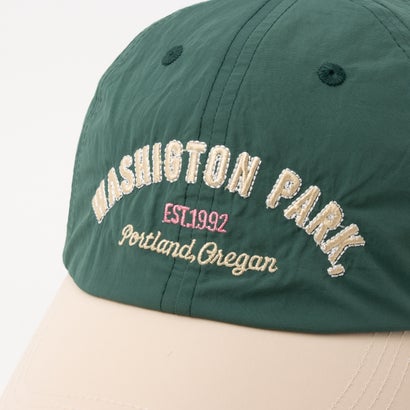 Washington Park Embroidery Cap/ワシントンパーク エンブロイダリー キャップ 【韓国デザイン】 NEO （グリーン）｜詳細画像