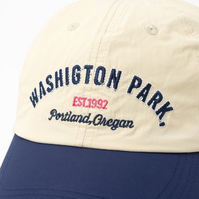 Washington Park Embroidery Cap/ワシントンパーク エンブロイダリー キャップ 【韓国デザイン】 NEO （ベージュ）｜詳細画像
