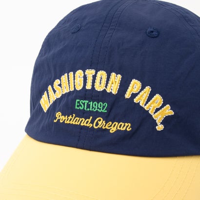 Washington Park Embroidery Cap/ワシントンパーク エンブロイダリー キャップ 【韓国デザイン】 NEO （ネイビー）｜詳細画像