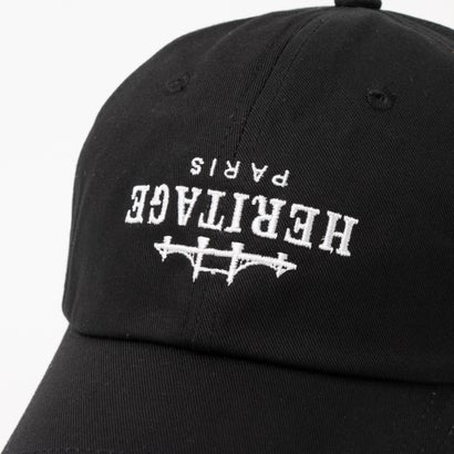 Heritage Paris Logo Cap/ヘリテージロゴ キャップ 【韓国デザイン】 NEO （ブラック）｜詳細画像