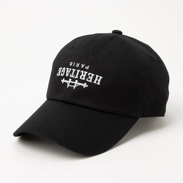 Heritage Paris Logo Cap/ヘリテージロゴ キャップ 【韓国デザイン】 NEO （ブラック）
