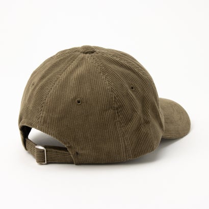 Corduroy Logo Cap/コーデュロイ ロゴ キャップ 【韓国デザイン】 NEO （カーキ）｜詳細画像