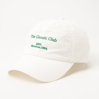 Classic Club Embroidery Cap/クラシッククラブ エンブロイダリー キャップ 【韓国デザイン】 NEO （ホワイト）｜詳細画像