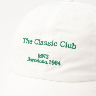 Classic Club Embroidery Cap/クラシッククラブ エンブロイダリー キャップ 【韓国デザイン】 NEO （ホワイト）｜詳細画像