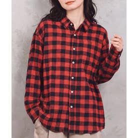 ネルチェックシャツ SPD （レッド系その他）