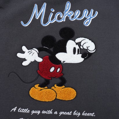 セットアップセブン SETUP7 Disney Mickey サガラ クルーネックスウェット MNY （ホワイト系その他2）｜詳細画像