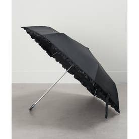 セットアップセブン SETUP7 50cm 無地フリル 晴雨兼用 折りたたみ傘