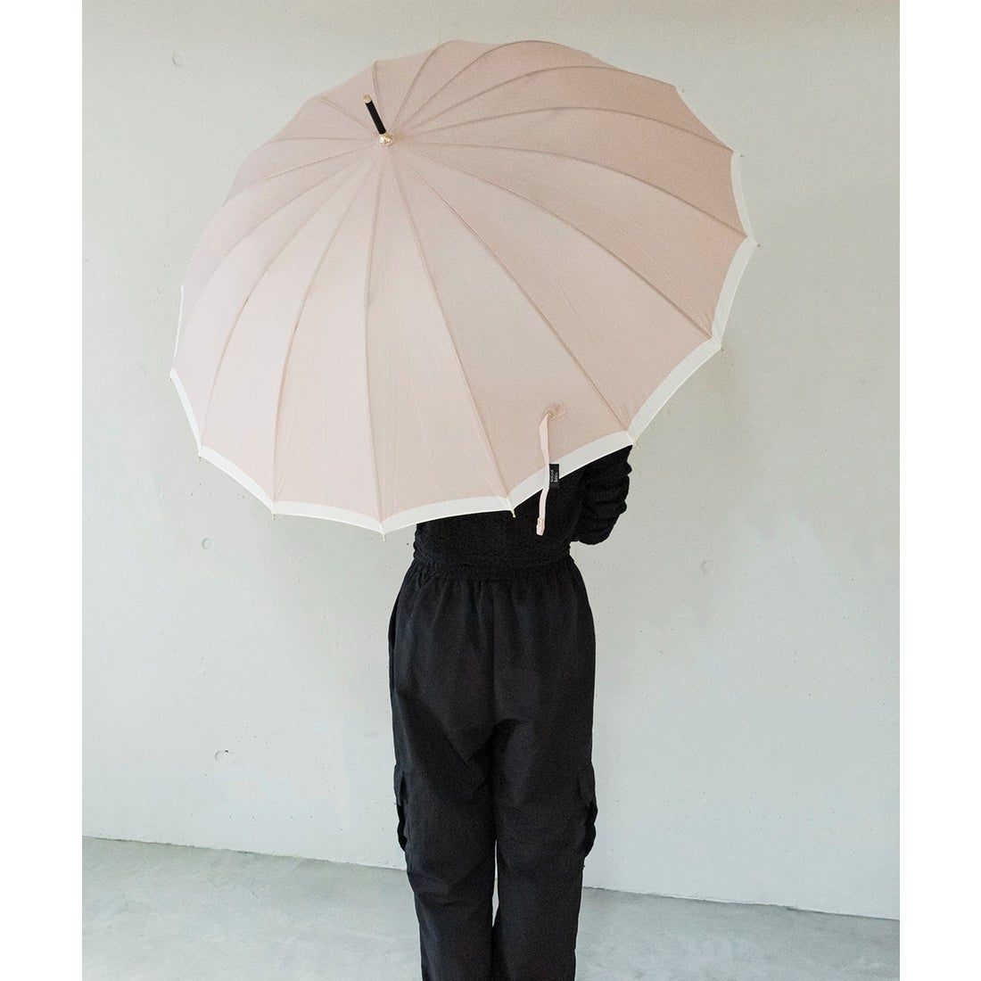 セットアップセブン SETUP7 16本骨 バイカラー 傘 雨傘 55cm NT