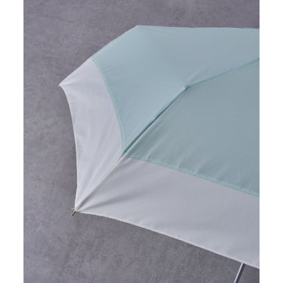 くすみバイカラー折り畳み傘 55cm NT （チャコールグレー）｜詳細画像