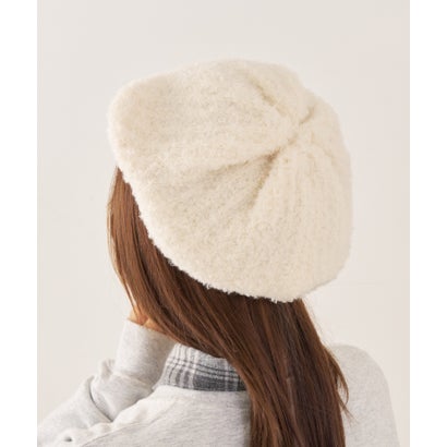 ねこベレー帽 FTL （オフホワイト）｜詳細画像