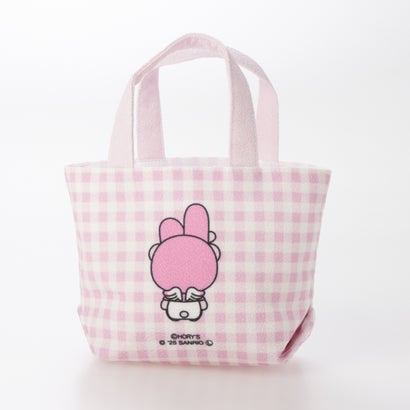 パンシェル×サンリオトートバッグ クロミ シナモロール ポムポムプリン マイメロディ SPD （ピンク）｜詳細画像