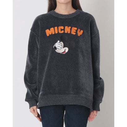 キャラクター 裏シャギー刺繍スウェット MNY （ネイビー）｜詳細画像