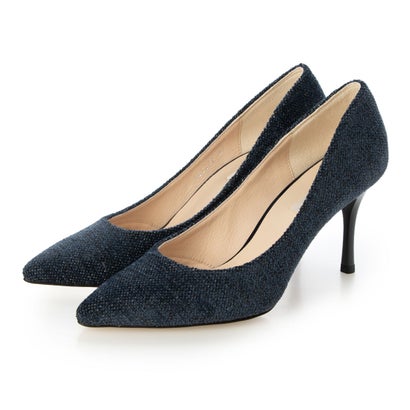 セヴン トゥエルヴ サーティ SEVEN TWELVE THIRTY LovelyWalk ポインテッドファブリックパンプス （ネイビー）｜詳細画像