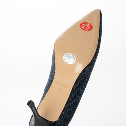 セヴン トゥエルヴ サーティ SEVEN TWELVE THIRTY LovelyWalk ポインテッドファブリックパンプス （ネイビー）｜詳細画像