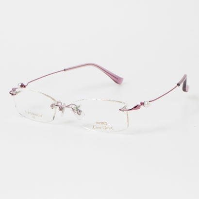 セイコー SEIKO メガネ 眼鏡 アイウェア レディース メンズ （ダークピンク/ピンク）｜詳細画像