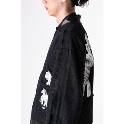 Carbon Folk Mexican Jacket （BLACK）｜詳細画像