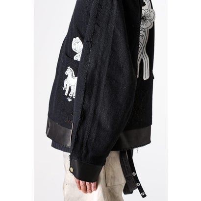 Carbon Folk Mexican Jacket （BLACK）｜詳細画像