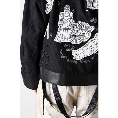 Carbon Folk Mexican Jacket （BLACK）｜詳細画像