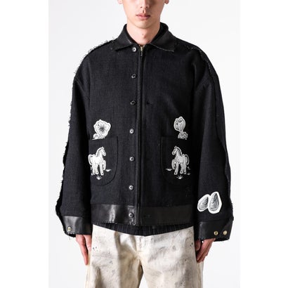 Carbon Folk Mexican Jacket （BLACK）｜詳細画像