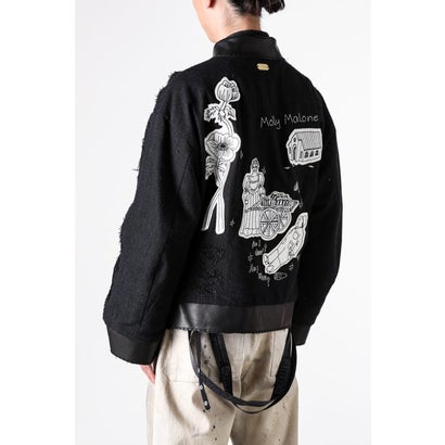 Carbon Folk Mexican Jacket （BLACK）｜詳細画像
