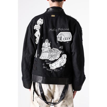 Carbon Folk Mexican Jacket （BLACK）｜詳細画像