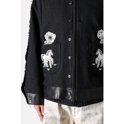 Carbon Folk Mexican Jacket （BLACK）｜詳細画像