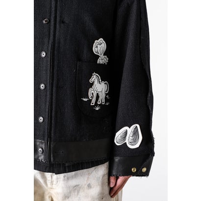 Carbon Folk Mexican Jacket （BLACK）｜詳細画像