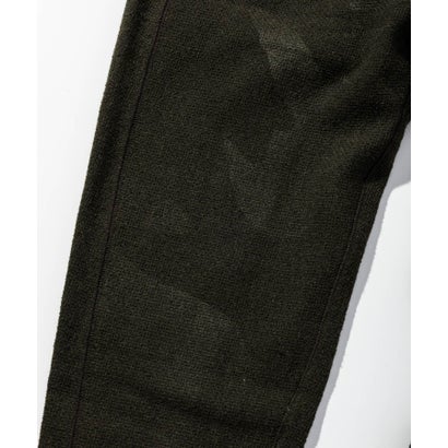 ウールブレンド カモ柄エンボスジョガーパンツ （khaki）｜詳細画像